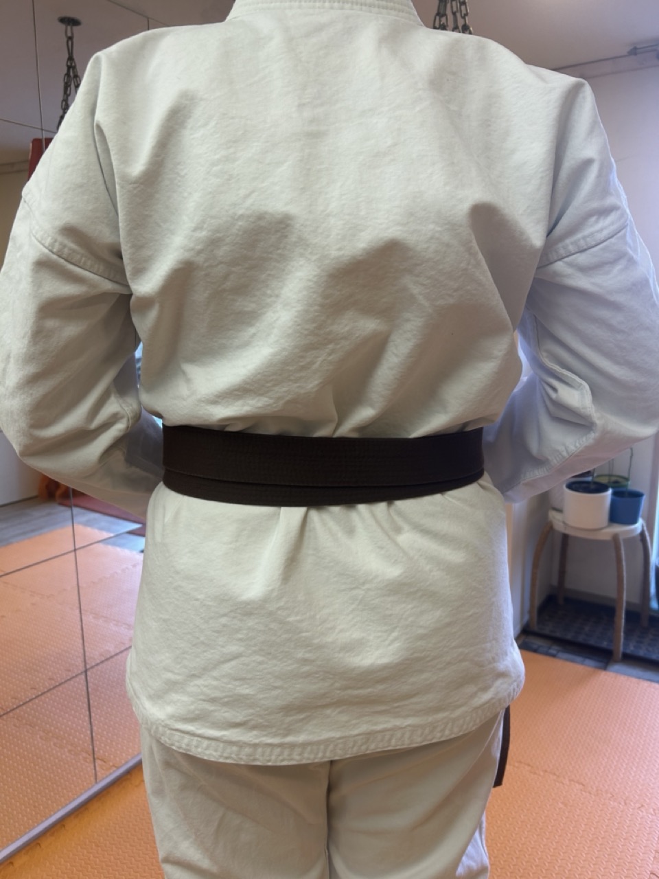 Cintura Per Karate Tokaido In Seta Artificiale - Nero, Larghezza 4,5 Cm, Lunghezza 325 Cm, 11 Cuciture, Unisex Adulti